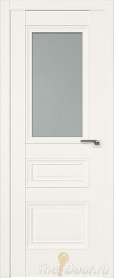 Дверь Profil Doors 2.115U цвет ДаркВайт стекло Матовое