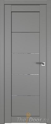 Дверь Profil Doors 2.11U цвет Грей стекло Прозрачное Дверь Profil Doors 2.11U цвет Грей стекло Прозрачное