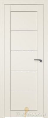 Дверь Profil Doors 2.11U цвет Магнолия Сатинат стекло Прозрачное Дверь Profil Doors 2.11U цвет Магнолия Сатинат стекло Прозрачное
