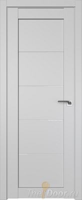 Дверь Profil Doors 2.11U цвет Манхэттен стекло Белый Триплекс