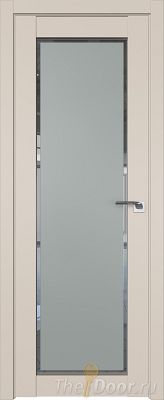 Дверь Profil Doors 2.19U цвет Санд стекло Square Матовое