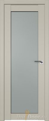 Дверь Profil Doors 2.19U цвет Шеллгрей стекло Матовое
