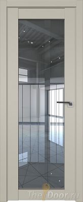 Дверь Profil Doors 2.19U цвет Шеллгрей стекло Прозрачное