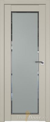 Дверь Profil Doors 2.19U цвет Шеллгрей стекло Square Матовое Дверь Profil Doors 2.19U цвет Шеллгрей стекло Square Матовое