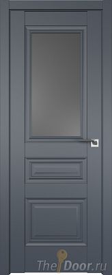 Дверь Profil Doors 2.39U цвет Антрацит стекло Графит