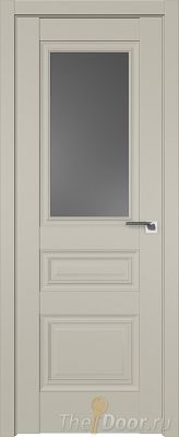 Дверь Profil Doors 2.39U цвет Шеллгрей стекло Графит