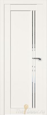 Дверь Profil Doors 2.50U цвет ДаркВайт стекло Прозрачное