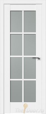 Дверь Profil Doors 101U цвет Аляска стекло Матовое