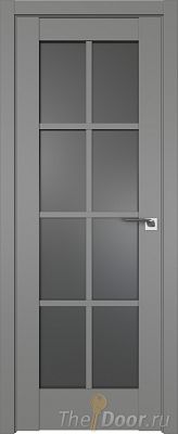 Дверь Profil Doors 101U цвет Грей стекло Графит