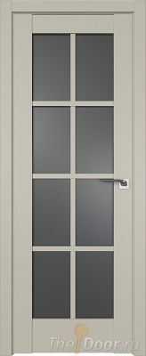 Дверь Profil Doors 101U цвет Шеллгрей стекло Графит