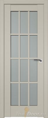 Дверь Profil Doors 102U цвет Шеллгрей стекло Матовое