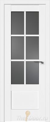 Дверь Profil Doors 103U цвет Аляска стекло Графит