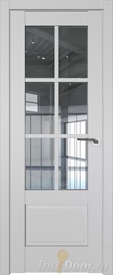 Дверь Profil Doors 103U цвет Манхэттен стекло Прозрачное