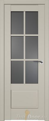 Дверь Profil Doors 103U цвет Шеллгрей стекло Графит