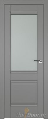Дверь Profil Doors 2U цвет Грей стекло Матовое
