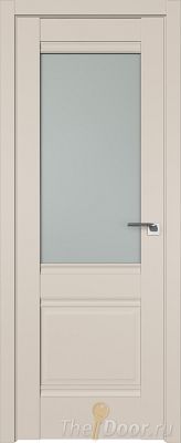 Дверь Profil Doors 2U цвет Санд стекло Матовое