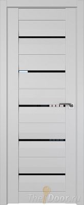 Дверь Profil Doors 48U цвет Манхэттен стекло Черный Триплекс Дверь Profil Doors 48U цвет Манхэттен стекло Черный Триплекс