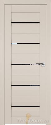 Дверь Profil Doors 48U цвет Санд стекло Черный Триплекс Дверь Profil Doors 48U цвет Санд стекло Черный Триплекс