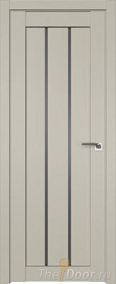 Дверь Profil Doors 49U цвет Шеллгрей стекло Графит Дверь Profil Doors 49U цвет Шеллгрей стекло Графит