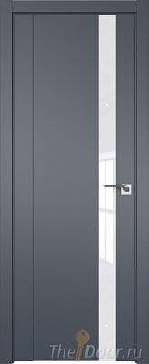 Дверь Profil Doors 62U цвет Антрацит стекло Lacobel лак Классик