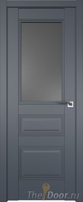 Дверь Profil Doors 67U цвет Антрацит стекло Графит