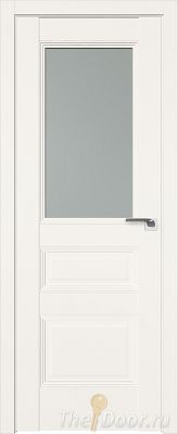 Дверь Profil Doors 67U цвет ДаркВайт стекло Матовое