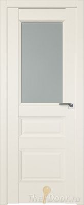 Дверь Profil Doors 67U цвет Магнолия Сатинат стекло Матовое
