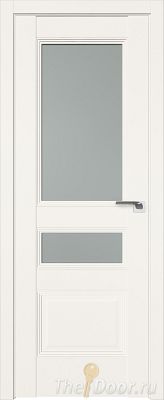 Дверь Profil Doors 68U цвет ДаркВайт стекло Матовое