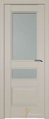 Дверь Profil Doors 68U цвет Шеллгрей стекло Матовое