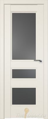 Дверь Profil Doors 69U цвет Магнолия Сатинат стекло Графит Дверь Profil Doors 69U цвет Магнолия Сатинат стекло Графит