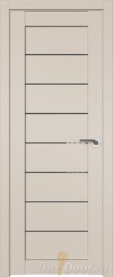 Дверь Profil Doors 71U цвет Санд стекло Черный Триплекс Дверь Profil Doors 71U цвет Санд стекло Черный Триплекс