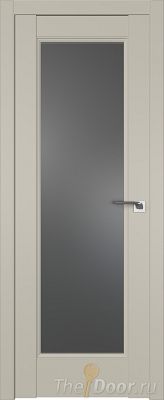 Дверь Profil Doors 92U цвет Шеллгрей стекло Графит