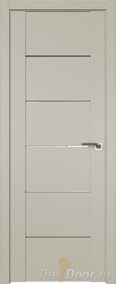 Дверь Profil Doors 99U цвет Шеллгрей стекло Белый Триплекс Дверь Profil Doors 99U цвет Шеллгрей стекло Белый Триплекс