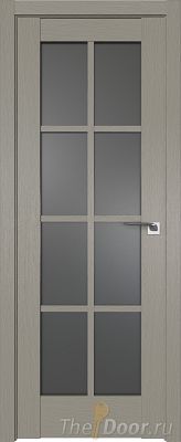 Дверь Profil Doors 101XN Стоун стекло Графит