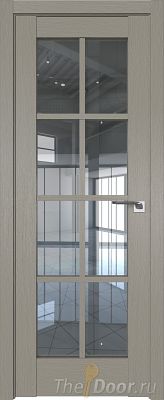 Дверь Profil Doors 101XN цвет Стоун стекло Прозрачное