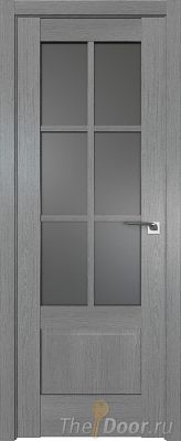 Дверь Profil Doors 103XN Грувд Серый стекло Графит