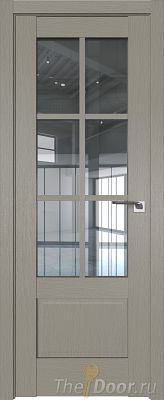 Дверь Profil Doors 103XN Стоун стекло Прозрачное