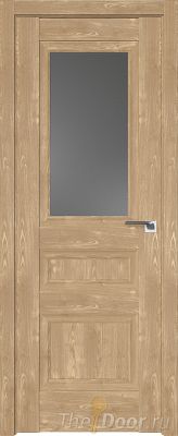 Дверь Profil Doors 2.39XN Каштан Натуральный стекло Графит
