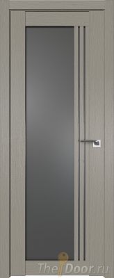 Дверь Profil Doors 2.51XN цвет Стоун стекло Графит