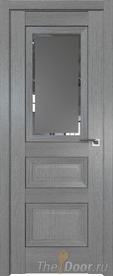 Дверь Profil Doors 2.94XN Грувд Серый стекло Square Графит