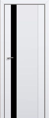 Дверь Profil Doors 62U ШеллГрей стекло Lacobel Черный Лак