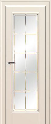 Дверь Profil Doors 92U Магнолия Сатинат стекло Гравировка 1