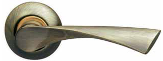 Ручка Armadillo CORONA LD23-1AB/SG-6 бронза / матовое золото