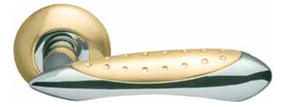 Ручка Armadillo CORVUS LD35-1SG/CP-1 матовое золото / никель
