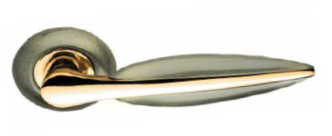 Ручка Armadillo LACERTA LD58-1AB/GP-7 бронза / золото